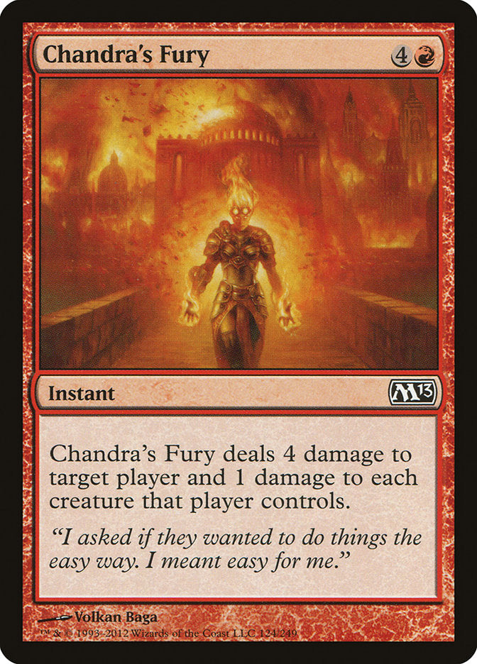 Chandra's Fury [Magic 2013] | Gamers Paradise