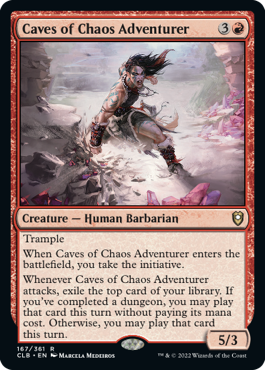 Caves of Chaos Adventurer [Commander Legends: Battle for Baldur's Gate] | Gamers Paradise