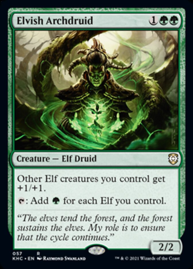 Elvish Archdruid [Kaldheim Commander] | Gamers Paradise