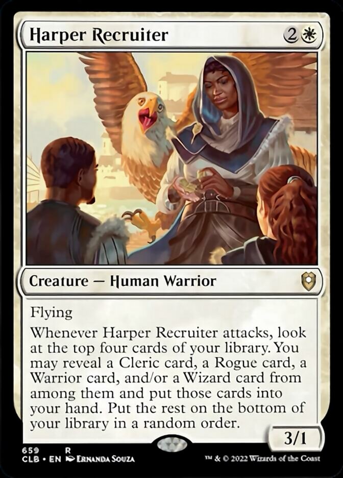Harper Recruiter [Commander Legends: Battle for Baldur's Gate] | Gamers Paradise