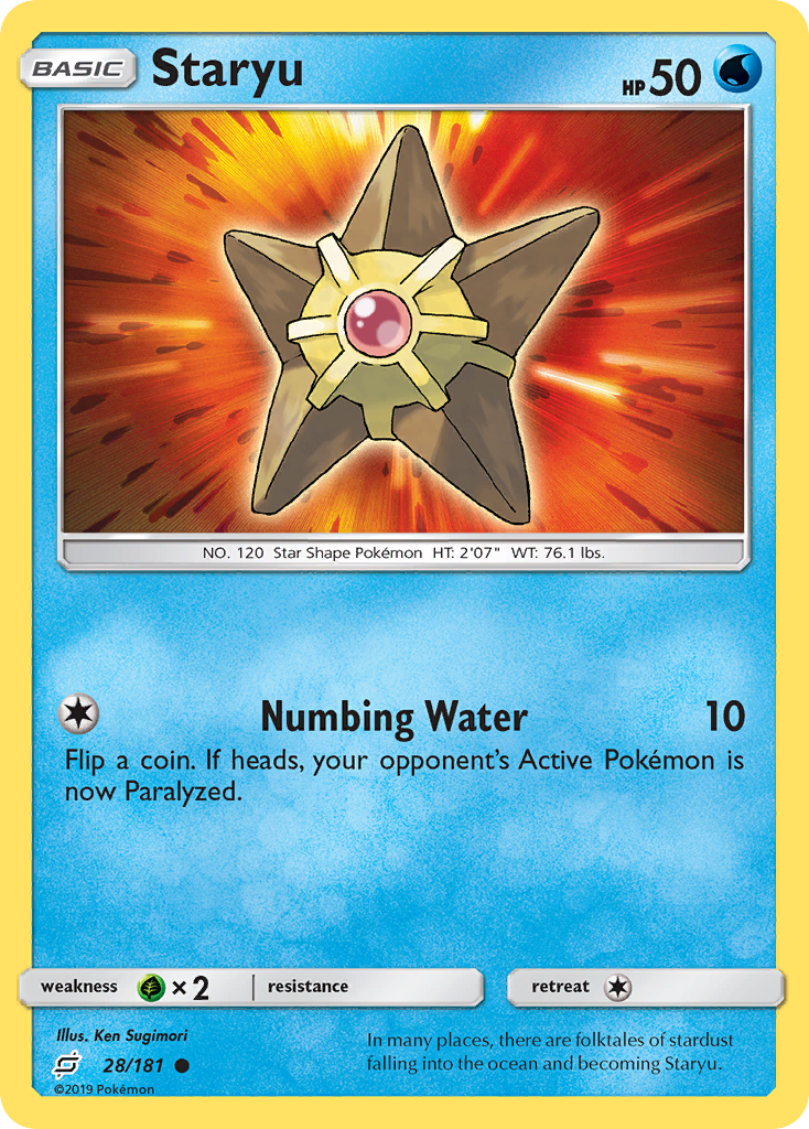 Staryu (28/181) [Sun & Moon: Team Up] | Gamers Paradise