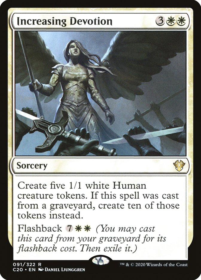 Increasing Devotion [Commander 2020] | Gamers Paradise