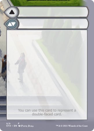 Helper Card (9/9) [Strixhaven: School of Mages Tokens] | Gamers Paradise