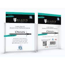 sleeves for planechase cards Paladin Board Game Sleeves: Owain (80x80mm)
