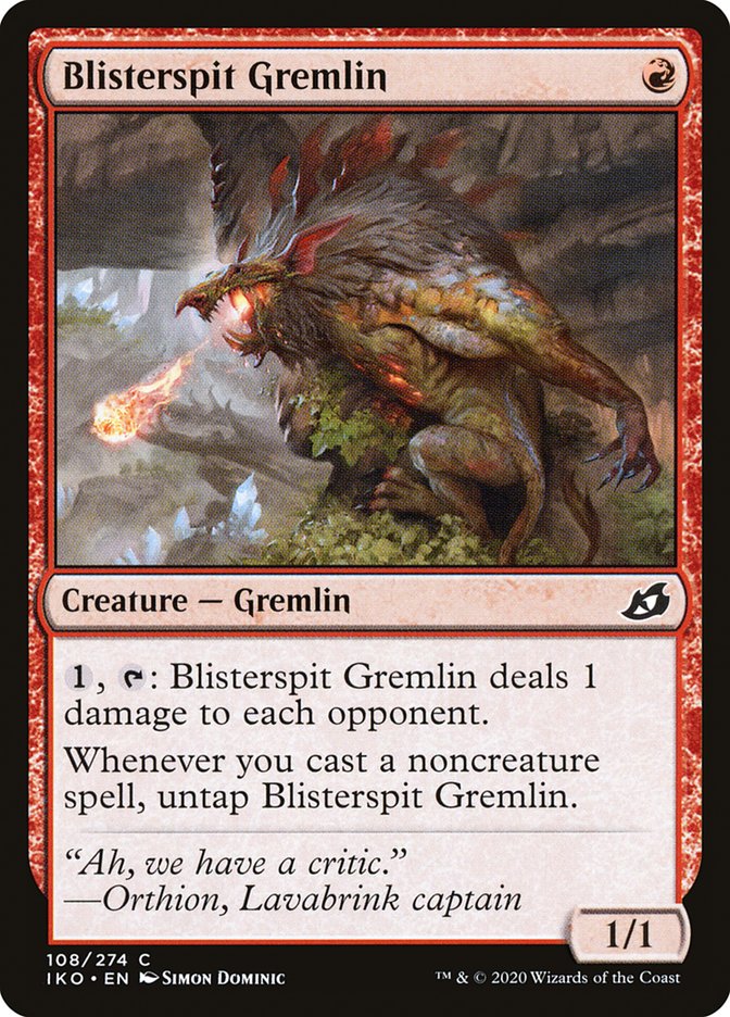 Blisterspit Gremlin [Ikoria: Lair of Behemoths] | Gamers Paradise