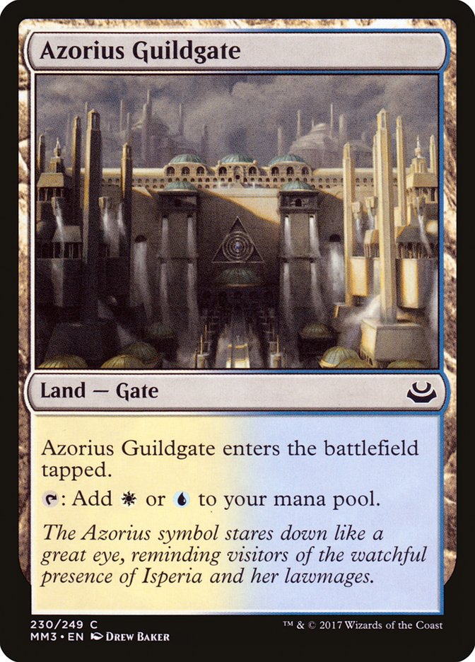 Azorius Guildgate [Modern Masters 2017] | Gamers Paradise