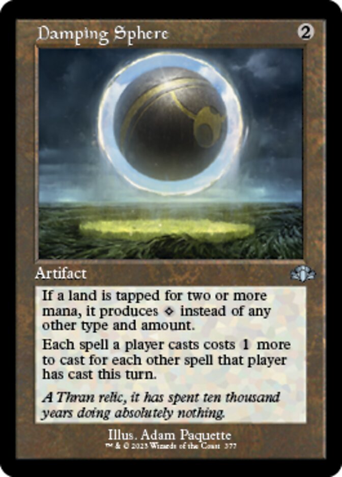 Damping Sphere (Retro) [Dominaria Remastered] | Gamers Paradise