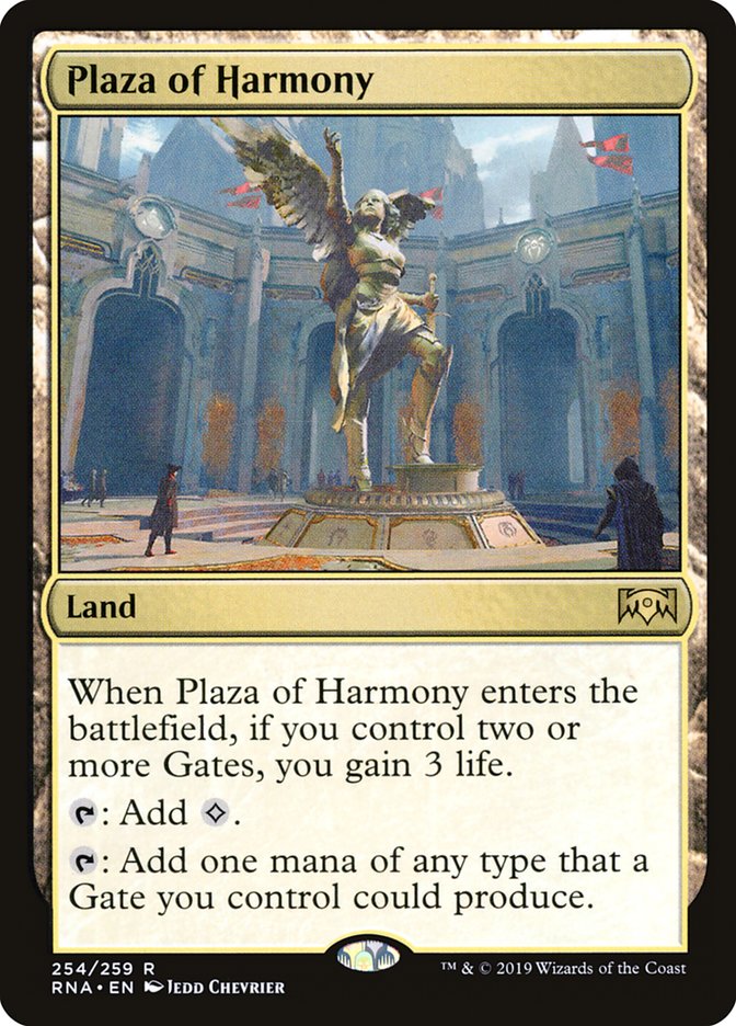 Plaza of Harmony [Ravnica Allegiance] | Gamers Paradise