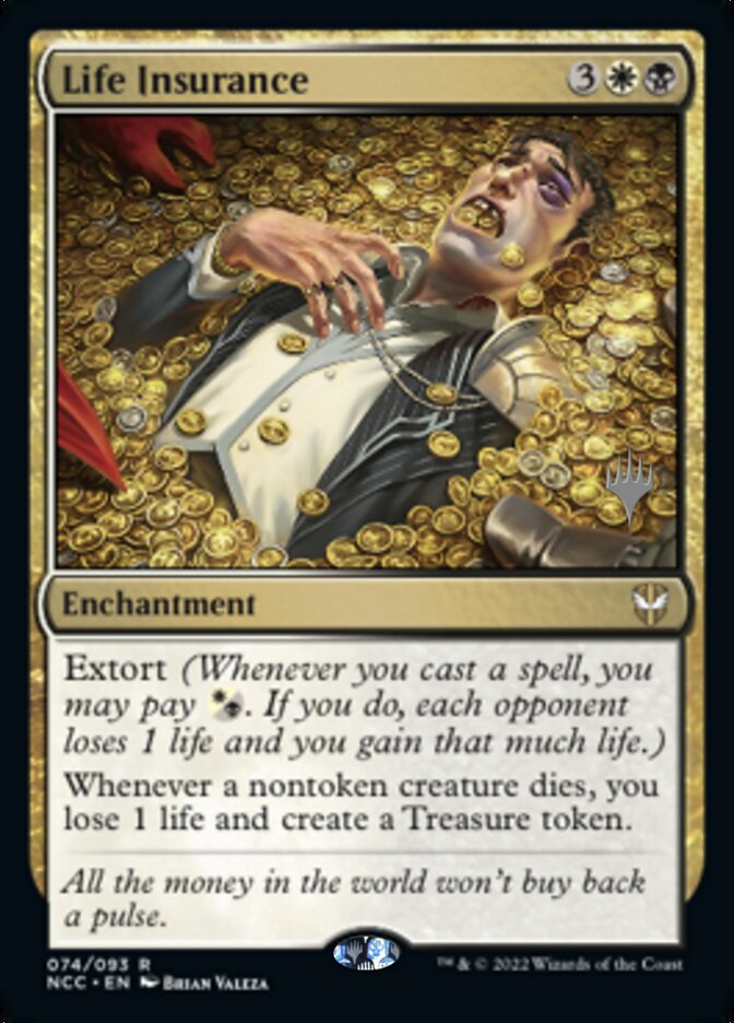 Life Insurance (Promo Pack) [Streets of New Capenna Commander Promos] | Gamers Paradise