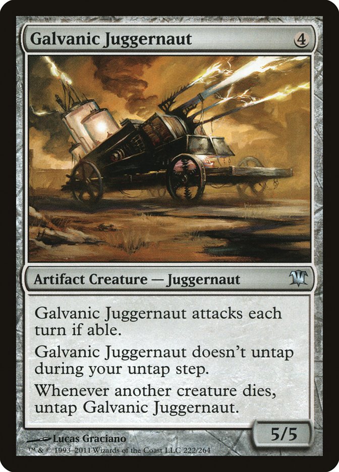 Galvanic Juggernaut [Innistrad] | Gamers Paradise