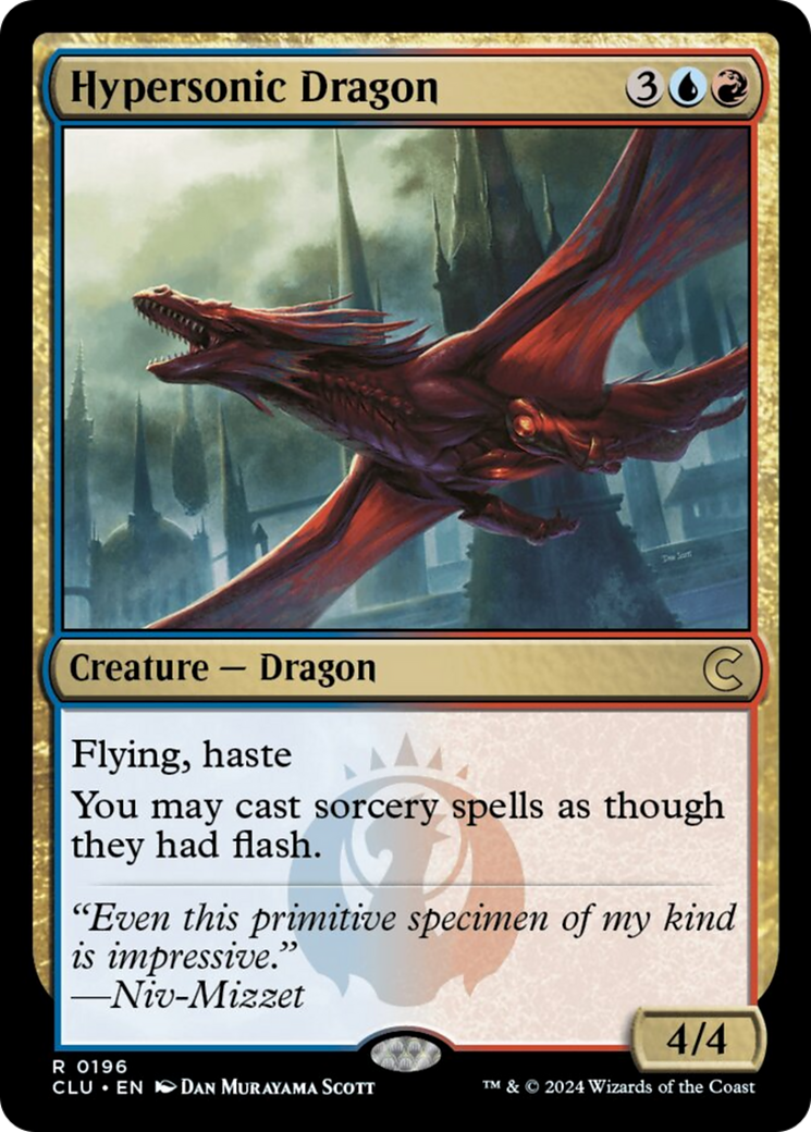Hypersonic Dragon [Ravnica: Clue Edition] | Gamers Paradise