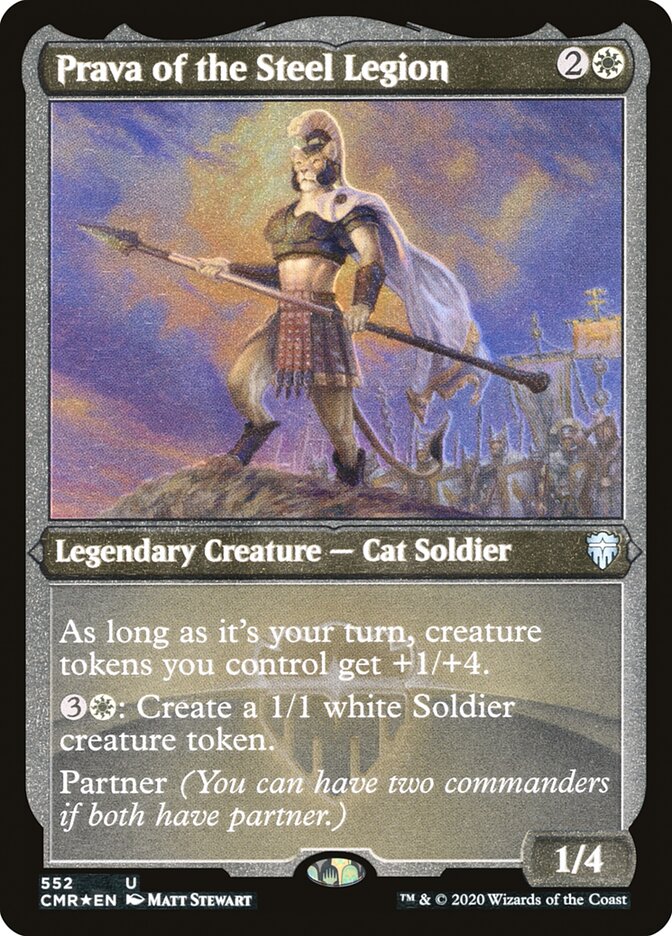 Prava of the Steel Legion (Etched) [Commander Legends] | Gamers Paradise