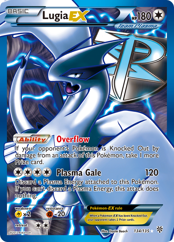 Lugia EX (134/135) [Black & White: Plasma Storm] | Gamers Paradise