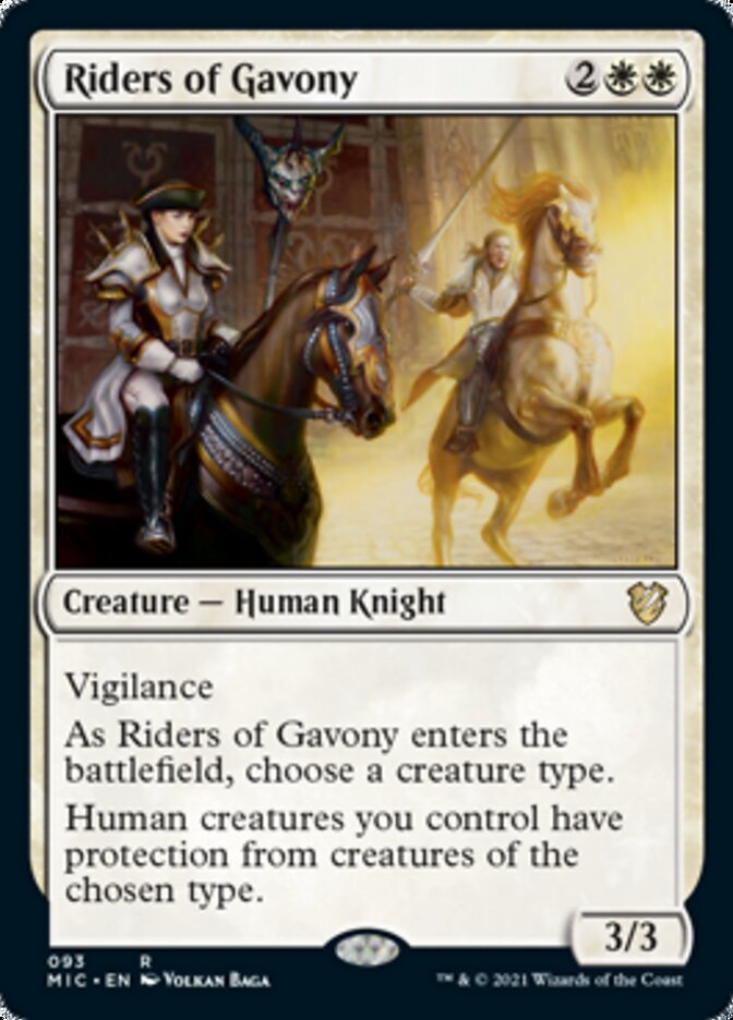 Riders of Gavony [Innistrad: Midnight Hunt Commander] | Gamers Paradise