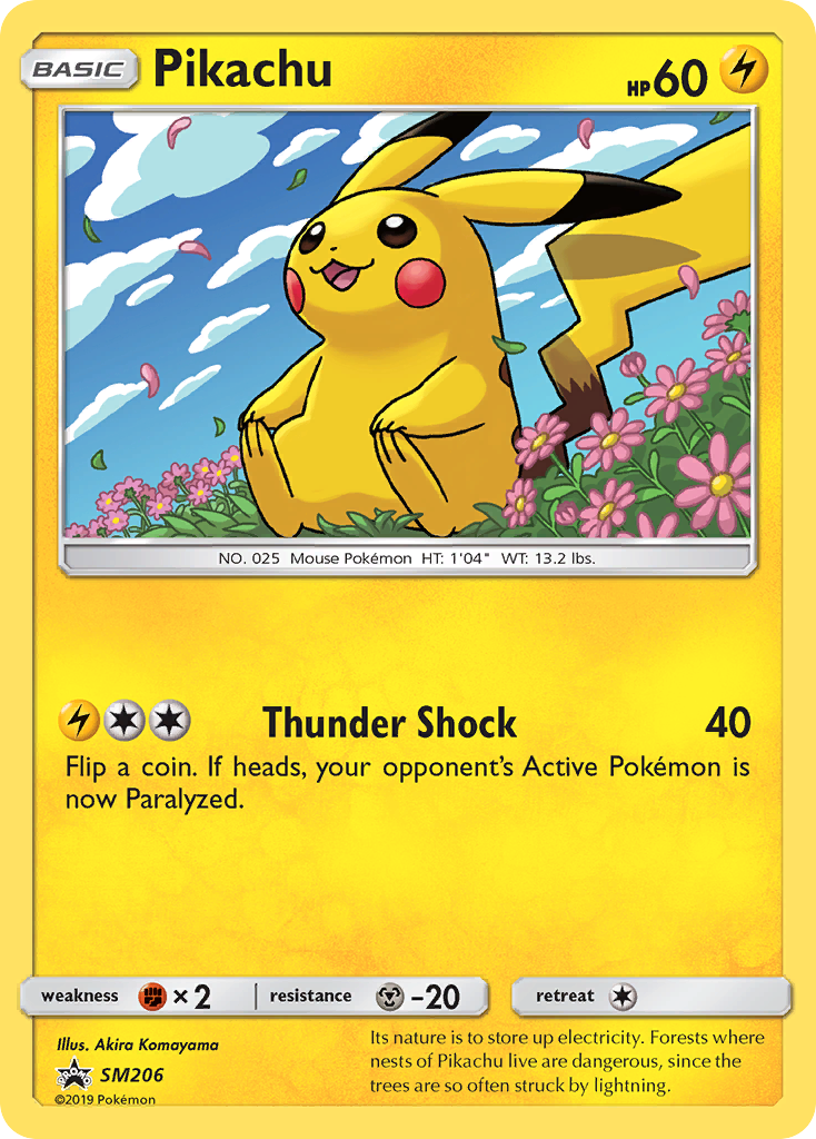 Pikachu (SM206) [Sun & Moon: Black Star Promos] | Gamers Paradise