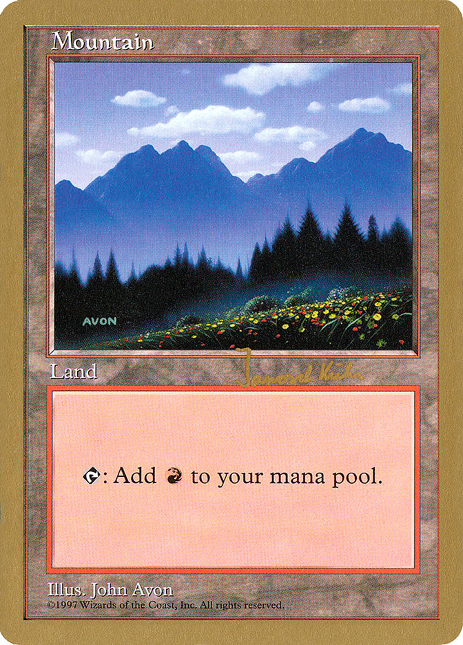 Mountain (jk445) (Janosch Kuhn) [World Championship Decks 1997] | Gamers Paradise