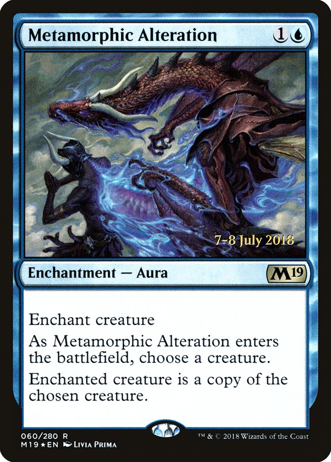 Metamorphic Alteration [Core Set 2019 Prerelease Promos] | Gamers Paradise