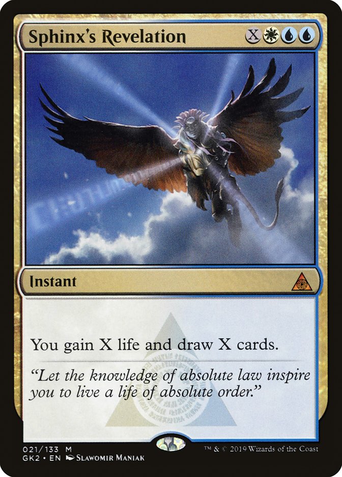 Sphinx's Revelation [Ravnica Allegiance Guild Kit] | Gamers Paradise