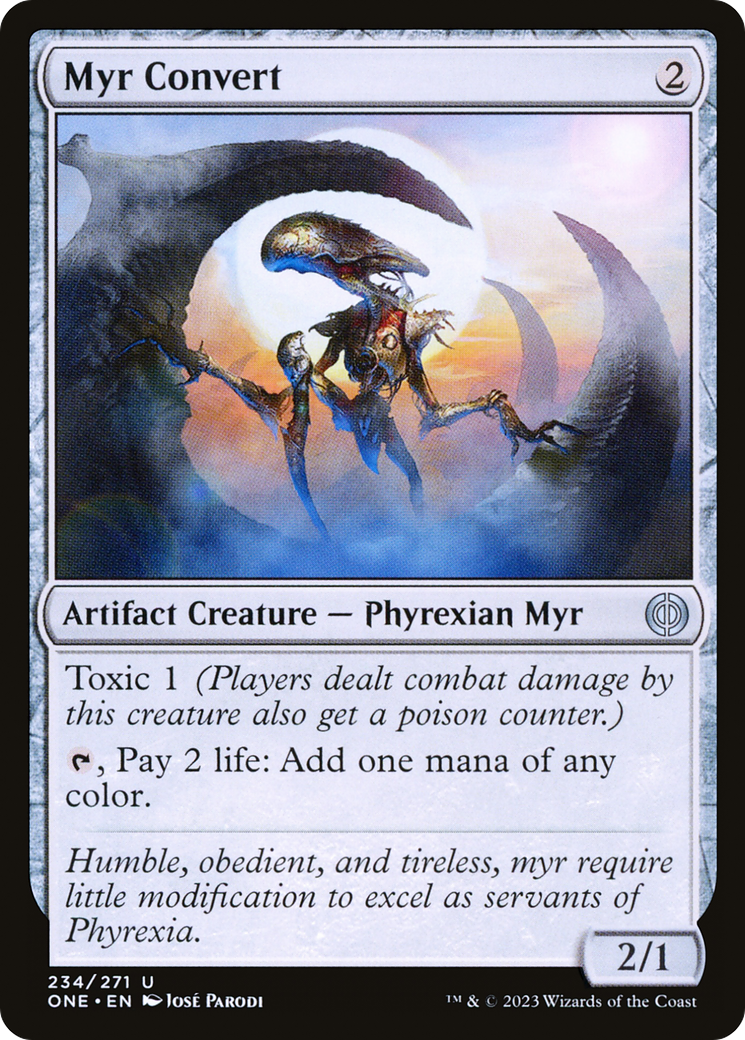 Myr Convert [Phyrexia: All Will Be One] | Gamers Paradise