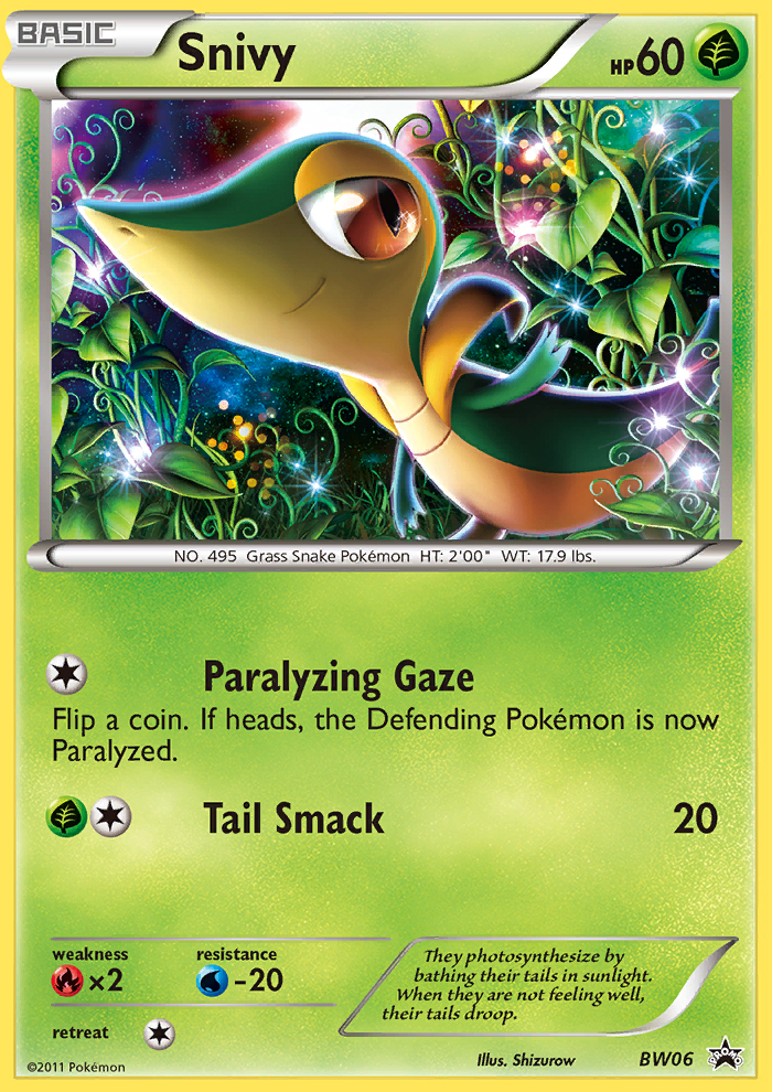 Snivy (BW06) [Black & White: Black Star Promos] | Gamers Paradise