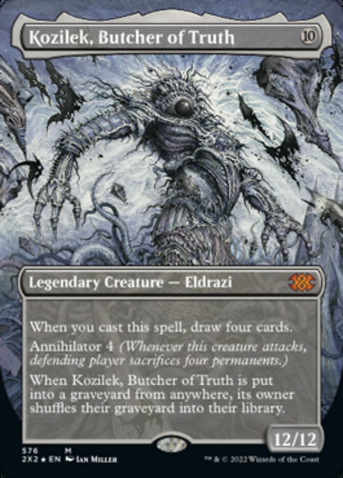 Kozilek, Butcher of Truth (Textured Foil) [Double Masters 2022] | Gamers Paradise