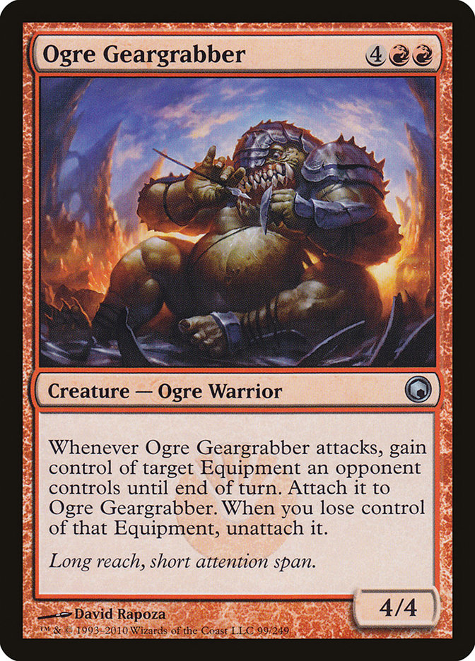 Ogre Geargrabber [Scars of Mirrodin] | Gamers Paradise