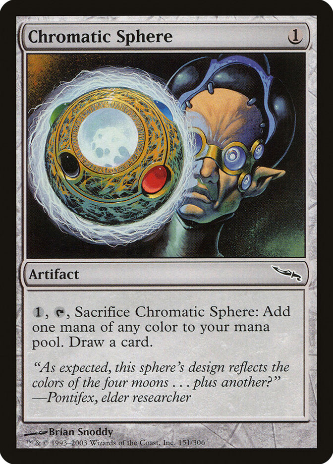 Chromatic Sphere [Mirrodin] | Gamers Paradise