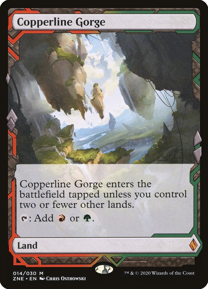 Copperline Gorge (Expeditions) [Zendikar Rising Expeditions] | Gamers Paradise