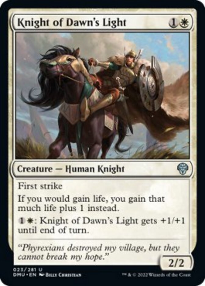 Knight of Dawn's Light [Dominaria United] | Gamers Paradise