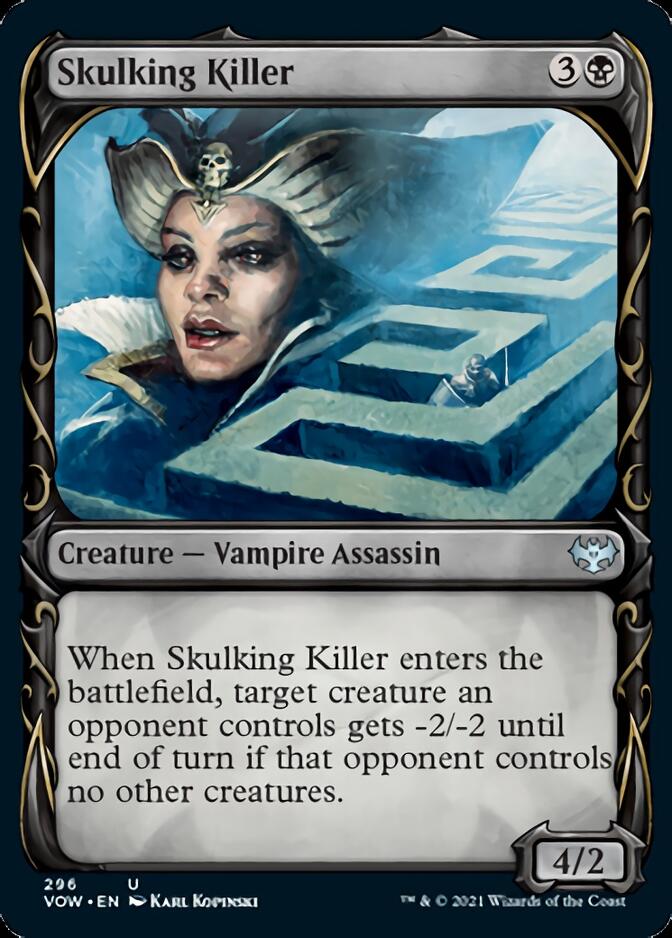 Skulking Killer (Showcase Fang Frame) [Innistrad: Crimson Vow] | Gamers Paradise