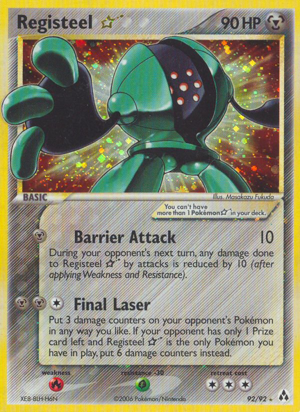 Registeel Star (92/92) [EX: Legend Maker] | Gamers Paradise