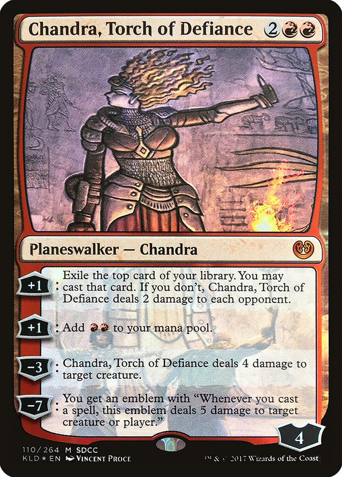 Chandra, Torch of Defiance [San Diego Comic-Con 2017] | Gamers Paradise