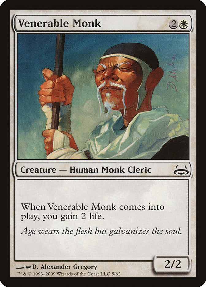 Venerable Monk [Duel Decks: Divine vs. Demonic] | Gamers Paradise