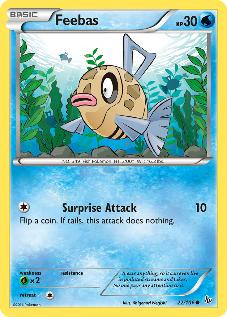 Feebas (22/106) [XY: Flashfire] | Gamers Paradise