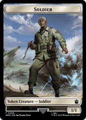 Copy // Soldier Double-Sided Token [Doctor Who Tokens] | Gamers Paradise