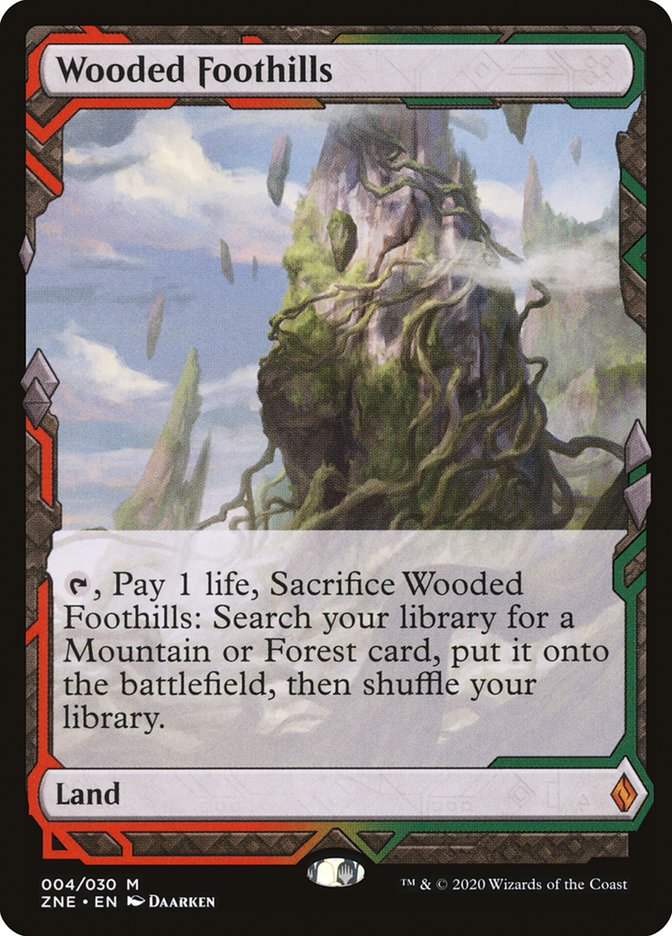 Wooded Foothills (Expeditions) [Zendikar Rising Expeditions] | Gamers Paradise