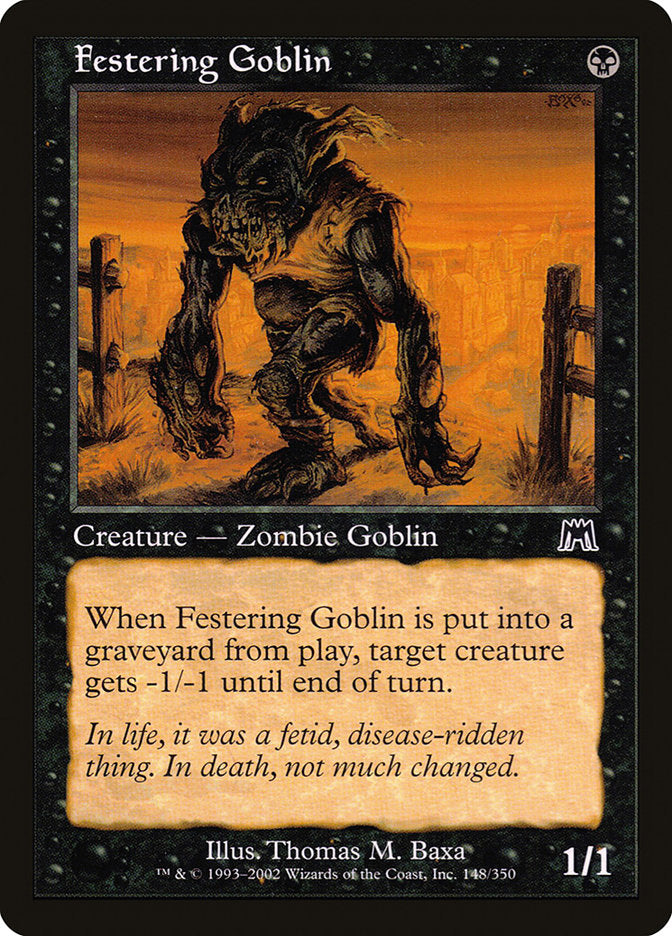Festering Goblin [Onslaught] | Gamers Paradise
