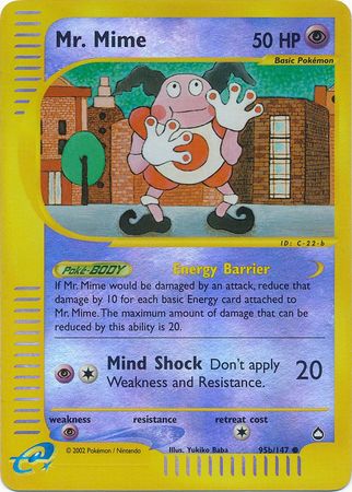 Mr Mime (95b/147) [Aquapolis] | Gamers Paradise