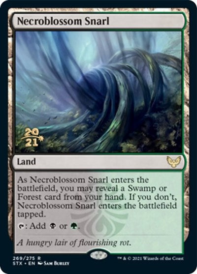 Necroblossom Snarl [Strixhaven: School of Mages Prerelease Promos] | Gamers Paradise
