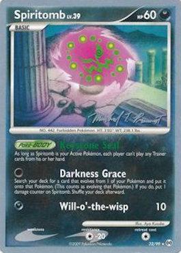 Spiritomb LV.39 (32/99) (Boltevoir - Michael Pramawat) [World Championships 2010] | Gamers Paradise