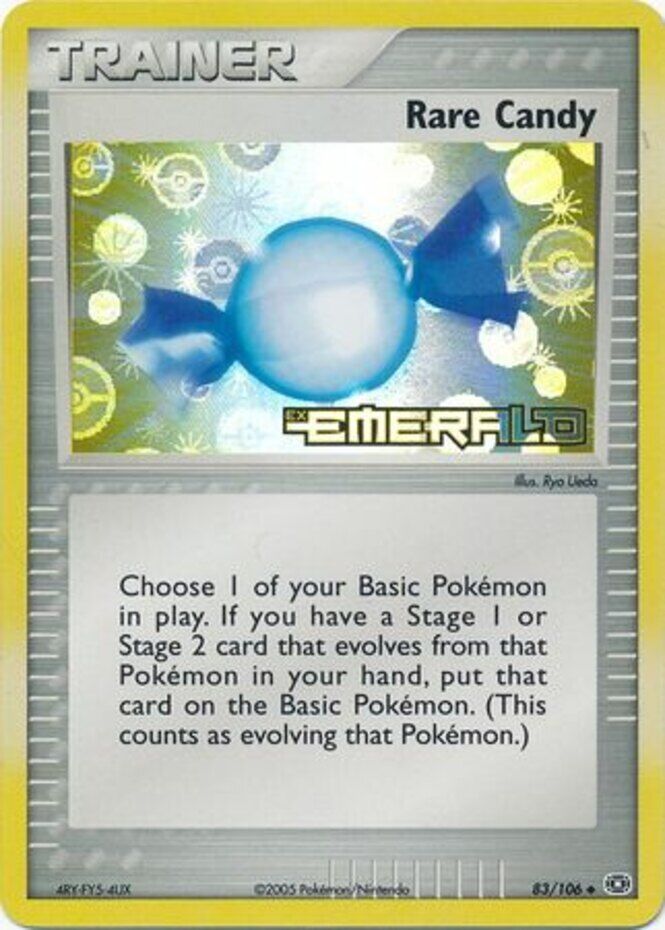 Rare Candy (83/106) (Stamped) [EX: Emerald] | Gamers Paradise