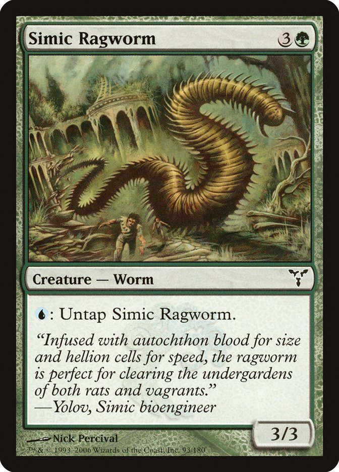 Simic Ragworm [Dissension] | Gamers Paradise