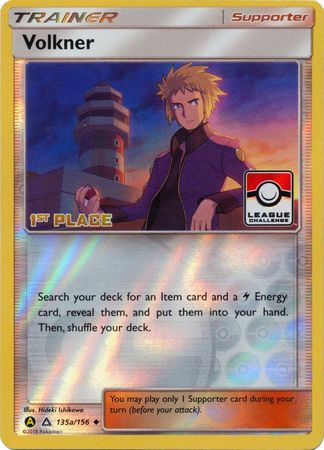 Volkner (135a/156) (League Challenge 1st Place) [Sun & Moon: Ultra Prism] | Gamers Paradise