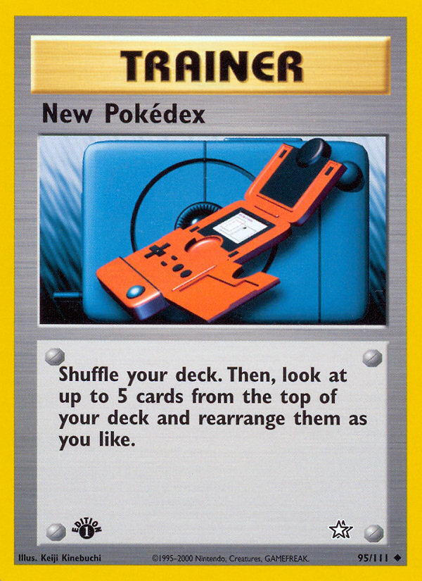 New Pokedex (95/111) [Neo Genesis 1st Edition] | Gamers Paradise