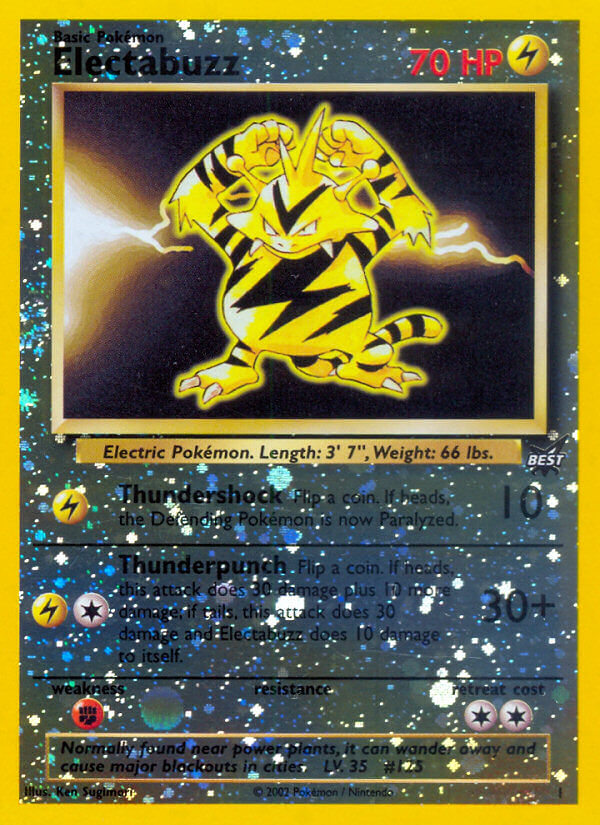 Electabuzz (1) [Best of Promos] | Gamers Paradise