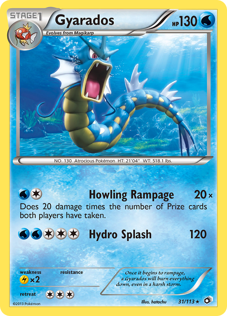 Gyarados (31/113) [Black & White: Legendary Treasures] | Gamers Paradise