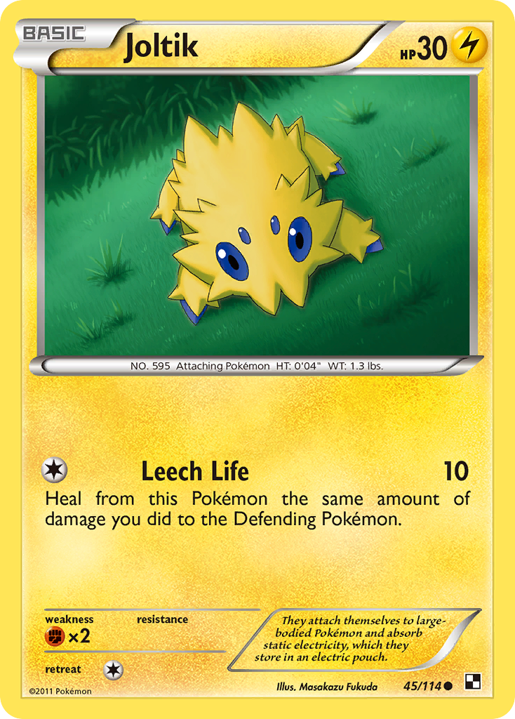 Joltik (45/114) [Black & White: Base Set] | Gamers Paradise