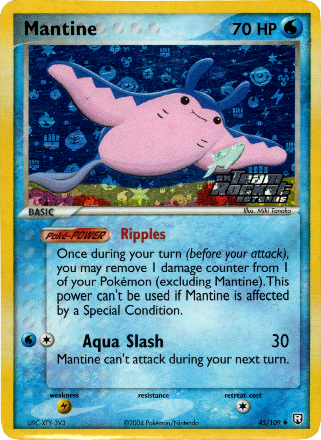 Mantine (45/109) (Stamped) [EX: Team Rocket Returns] | Gamers Paradise