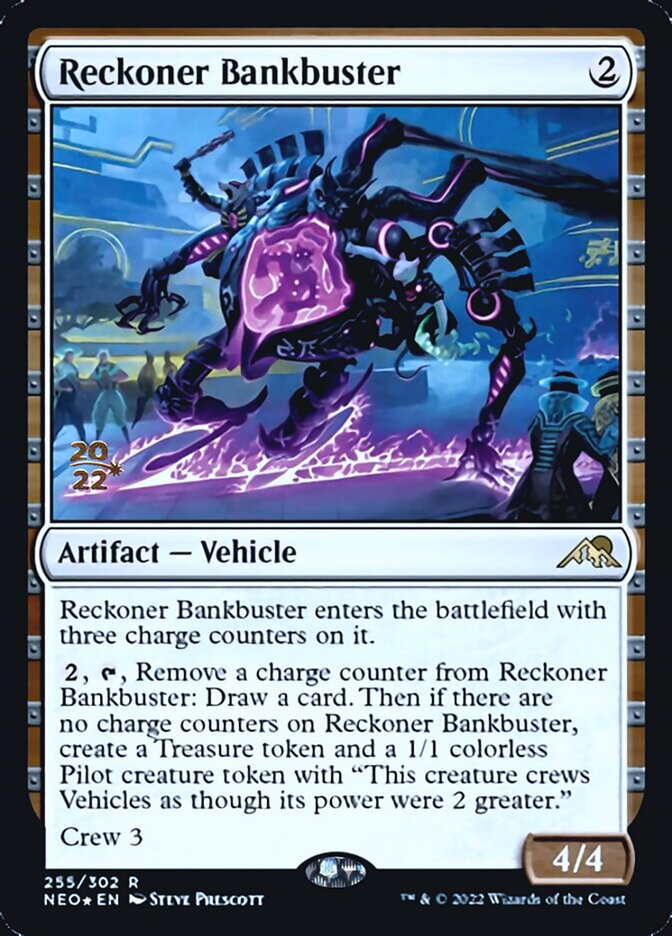 Reckoner Bankbuster [Kamigawa: Neon Dynasty Prerelease Promos] | Gamers Paradise