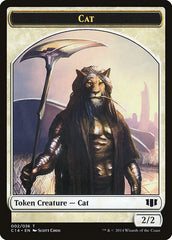 Angel // Cat Double-Sided Token [Commander 2014 Tokens] | Gamers Paradise